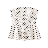Spring New Wave Point Short Skirt Pended Corset 1210068