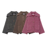 Autumn New Collar Loose Version Of The Knit Coat 9874104