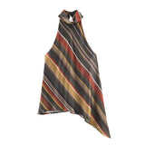 Autumn New Striped Asymmetric Sleeveless Top 9626288