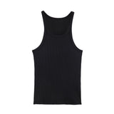 BSK&TRAF Women's Clothing Spring 2026 New Street Style Babes Sleeveless Ribs 1327093
