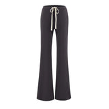 Pure Hot Babes Soft-Claw Casual Pants Women Autumn Soft Taut Feeling Comfortable With Thin Casual Pants Women Drag Trousers