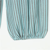 2026 New Autumn Hanging Neck Bare Back Striped Jumpsuit 7907659