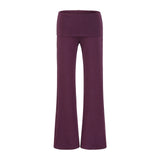 Korean Suit Strapped Knitted Cardigan T-Shirt Women Hanging Neck Hanging Slings Feel Leisure Pants Anti-Walking Half-Dress Skirt