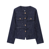 Spring 2025 New Women's Casual Design Long-Sleeved Fashion Temperament Jacket Jacket