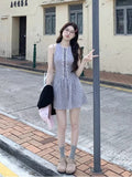 Sweet Sleeveless Floral Vest Dress Women's Summer Niche Design To Feel The Waist First Love Beautiful Temperament Short Skirt