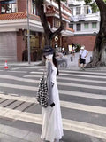 French Gentle Gray Knitted Cardigan Women Autumn New Small Man Wearing A Three-Piece Dress