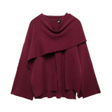 New Women's Fashion Casual Temperament Cape Coat 2756107