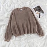 Sweater Skirt Two Sets Of Women Loose Knit Autumn And Winter New High-Waisted Lattice Skirt Gentle Korean Suit Tide