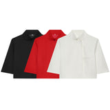 Spring New Three-Color Stand-Neck Short Casual Suit Jacket 2432570