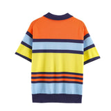New Summer Striped Knitted POLO Shirt 3653015