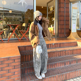 T-Shirt T-Shirt Women's Winter 2025 New Explosion With Long-Sleeved Stack Collar Tops