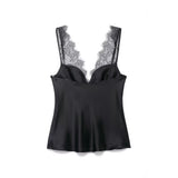 Autumn New Lace-Sense Sling-Sling Suit 8986331800