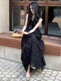 French Design With A Sense Of Luxury Sleeveless Vest Dress Women's New Loose-Fitting High-End Long Dress In Summer