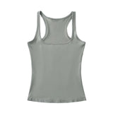 Hottie Sexy I-Word Sling Vest Woman Summer New Retro Leather Texture Square Outside Wearing Tide