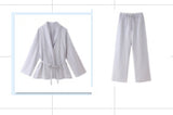Spring New Textured Double-Dual And Coat 5427734 Trousers 4391423
