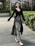 Early Autumn 2026 New Women's Clothing Simple And Generous Beauty Of High-End Wearing French Long-Sleeved Dress