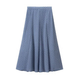 Spring New Round Spot Bow Dress 5289161 Long Dress 5289043
