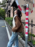 Lamb Wool Coat Woman 2025 New Winter Loose Plus Plus Thick Warm Fur Cotton Clothes
