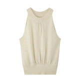 Thailand's Unique Sleeveless Wool Sling Vest Women's New Outer Wear Inside And Under The Blouse