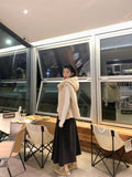 Lamb Hooded Vest 2025 Spring And Autumn New Small Design Collar Casual Folding Coat