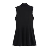 Spring New With Shoulderless Sleeveless Skinny Dress 2157026