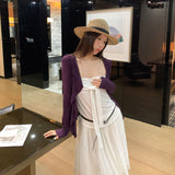French Design Lotus Leaf Side Long Sleeve T-Shirt 2026 Summer New Unique Thin Top