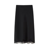 BSK&TRAF Women's Clothing Fall 2025 New Hanging Neck Lace Top 5919203 Lace Skirt 5919204