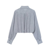 New Simple And Small Checker Balloon Shirt 9294665