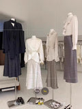 2025 Spring Tuffed Denate Acetic Fishtail Skirt Half-Dress Fashion Tight Waist High Waist Long Skirt Slim Slim