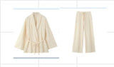 Spring New Textured Double-Dual And Coat 5427734 Trousers 4391423