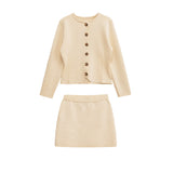 New Design Long-Sleeved Top Half-Dress Suit 5536108