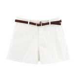 BSK&TRAF Women's Summer 2026 New Street Fashion Belt Casual Shorts 2943898