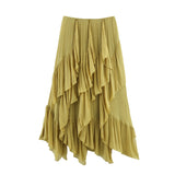 Summer New Series Laminated Decorative Dress 0148042515