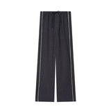 2026 Spring New Women's Large Groaned Denim Jacket Straight Trouser Set 1320485
