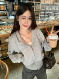 Vintage Short Jacket Jacket Top Women Fall 2025 New Loose Casual Design Feeling Baseball Suit Tide
