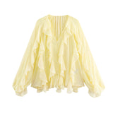 Spring New Series Laminated Decorative Shirt 4786063