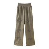 Embroidery Shirt 6786044 Bead Embroidery Trousers 4786059 Set