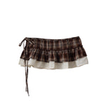 Vintage Temperament Sweet Spicy Wind Hit The Color Lattice Embroidered Lace One-Style Lace With Skirts Women Stacked With Ass Curtains
