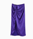 2025 Spring And Summer New Female Fashion Sexy Hot Babes Silk Shading Texture Hanging Neck Top 3203317