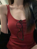 W500] Threaded Lint Tatry] (Free Version Of Each Platform) Pure Lusty Sexy Hottie Small Sling Vest Top
