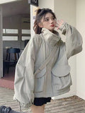 Pocket Design Sense Stormtrooper 2026 New Spring And Autumn Small Loose Leisure Sports Work Jacket Jacket