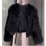 Autumn 2025 New Fur Coat Women Casual Fashion Short Korean Version With Loose Top