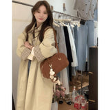 2025 Spring And Autumn New Windcoat Women's Small Early Autumn Leisure Korean Hepburn Style High-Level Mid-Long