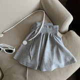 High-Stock Explosion Ballet Rope Women High Waist A Word Anti-Light Thin Casual Skirts