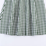 New Slim Lattice Shirt Dress 2507041