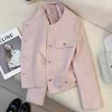 Autumn New Small Fragrant Blazer Female French Ocean High-End Casual Short Blazer Tide