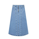 Street Wind Bow With Denim Shirt 6164169 Cowboy Cloak Skirt 6164157 Set