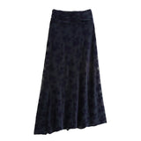 2025 Spring Dress Women's New Dew-Planted Velvet Net Sleeveless Top 3067134 3152530