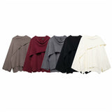 New Women's Fashion Casual Temperament Cape Coat 2756107