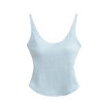 Sticking Suspension Small Vest Women 2026 Summer New Hottie Wind Solid Belt Chest Sports Bottom Blouse